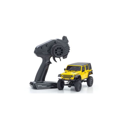 32521y Mini Z 4×4 Series Readyset JeepⓇ Wrangler Unlimited Rubicon Hellayella Radio Controlled