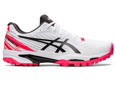 Field Speed Ff Men Whiteblack Mens Hockey Shoes Asics Australia