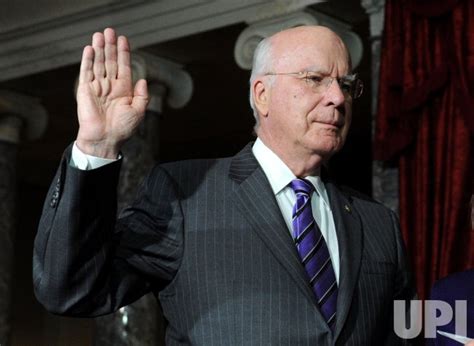 Photo: Sen. Patrick Leahy is sworn in as President Pro Tempore of the ...