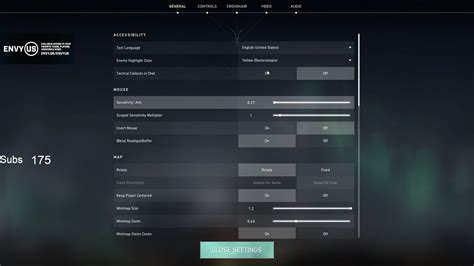 Yay S Updated Valorant Settings In Video Settings Keybinds