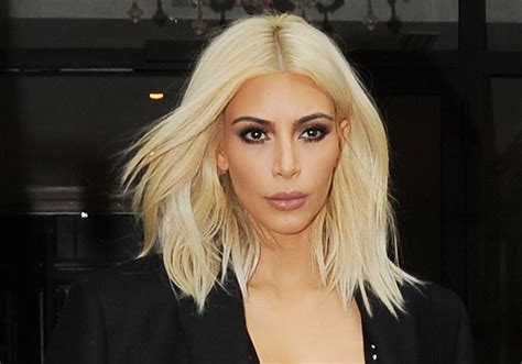 Pin On Er Blonde Kim Kardashian Blonde Kim Kardashian Short Hair