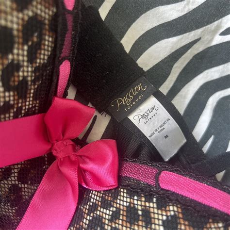 S Black Hot Pink Lingerie Sooo Sexy Size Depop