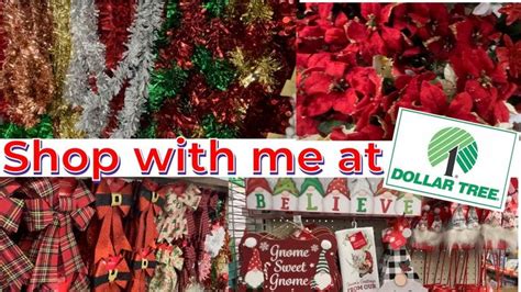 Let S Go Christmas Shopping At The Dollar Tree Checking Out New Items