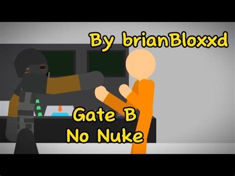 Scp Containment Breach Version Stick Nodes Gate B No Nuke Youtube