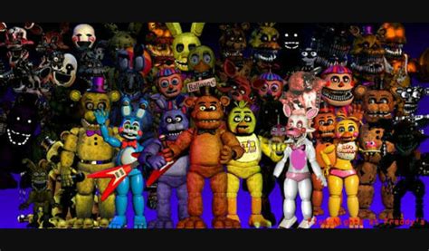 Todos animatronics | Wiki | Five Nights at Freddys PT/BR Amino