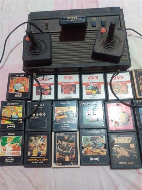 Atari 2600 18 Cartuchos Valor Das Fitas A Combinar Mercado Livre