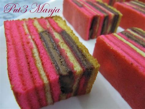 Rasa Rasa Selera Puteri Manja Kek Lapis Strawberry Cadbury Kue Lezat