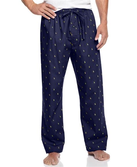 Polo Ralph Lauren Big And Tall Mens Printed Woven Pajama Pant Macys