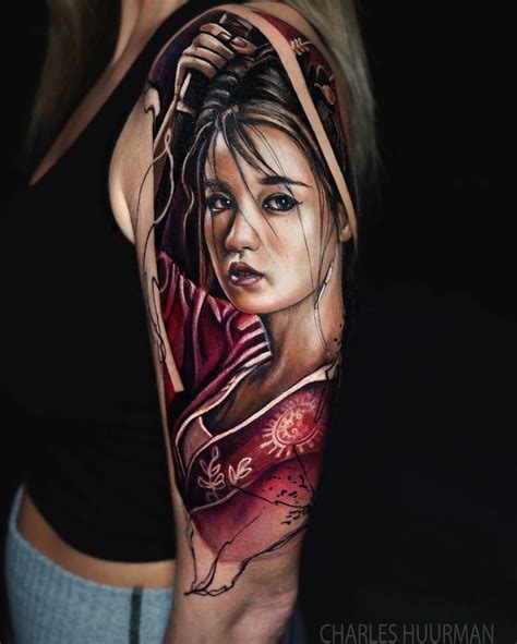 Dope Geisha Colour Realism Tattoo Made With Killer Ink Supplies Tattoo