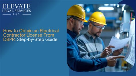 How To Obtain An Electrical Contractor License From Dbpr Step By Step