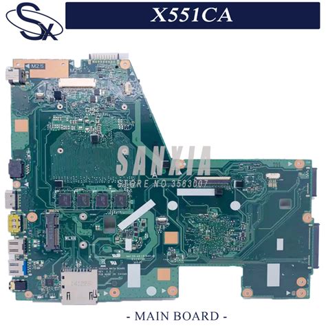 Kefu X551ca Laptop Motherboard Für Asus X551cap X551c Original Mainboard I3 3217u 4gb Ram 1xslot