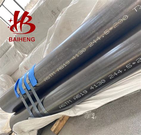 ASTM 4130 Downhole Motor Stator Pipe With Quenched And Tempered Cold