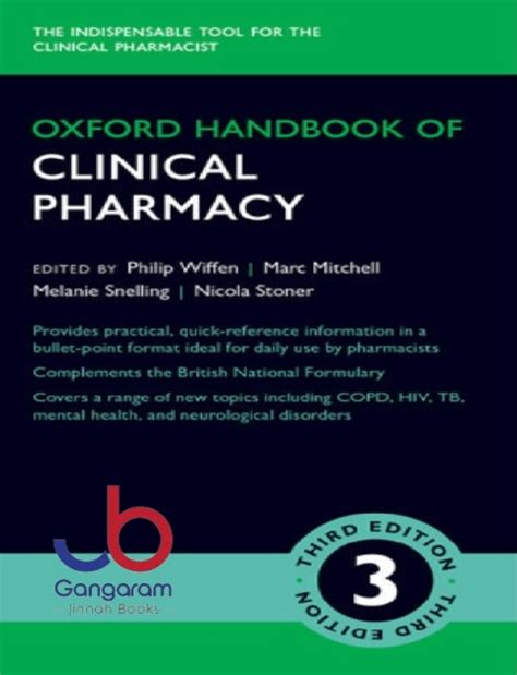 Oxford Handbook Of Clinical Pharmacy Oxford Medical Handbooks