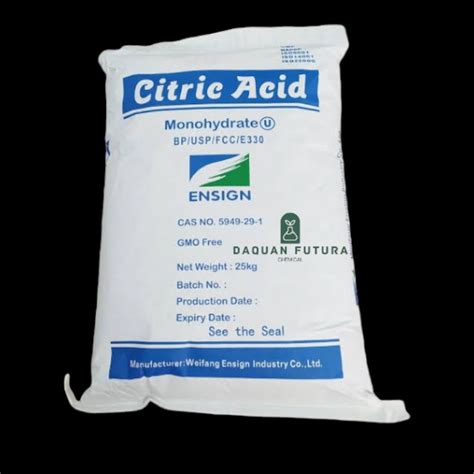 Jual Citric Acid Kg Citrun Asam Sitrat Monohydrate Shopee