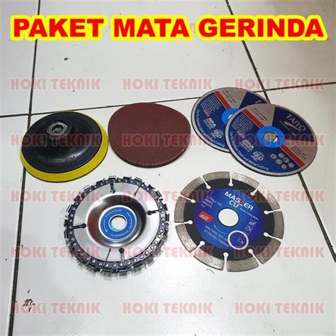 Jual PAKET MATA GERINDA POTONG KERAMIK BESI UKIR KAYU AMPLAS Shopee