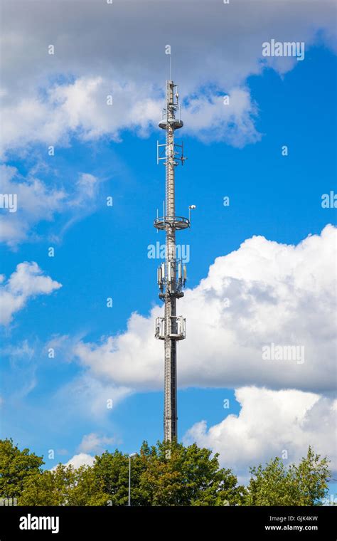 Pylon Telecommunications Tower Antenna Hi Res Stock Photography And