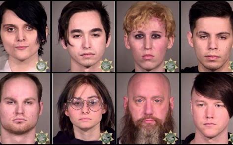 Portland Police Arrest 15 Alleged Antifa Rioters After Democrat Hq Attacked