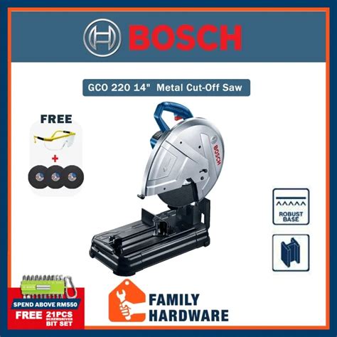 Bosch Gco Professional Metal Cut Off Saw With Hex Key Saw Blade