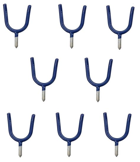 Extra Strong Heavy Duty Wall Mount Tool Hooks - 8 Pack- Buy Online in ...