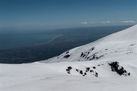 Guided Ski Traverse On Mount Etna 4 Day Trip Certified Guide