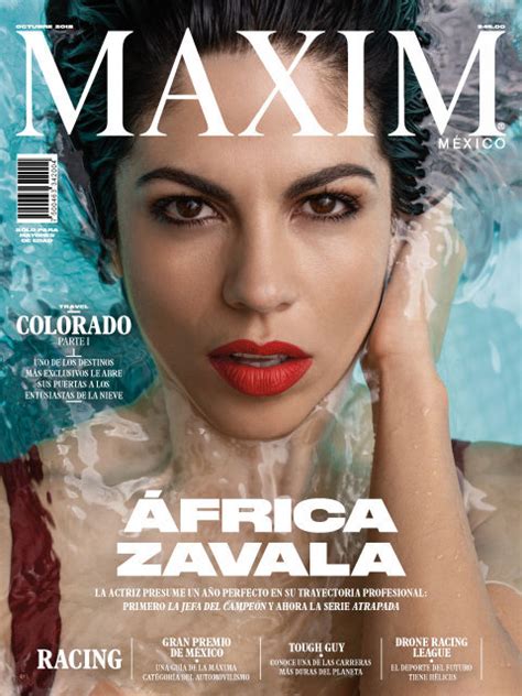 Revista Maxim M Xico Octubre Revistas Para Todox