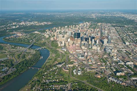 Aerial Photo | Edmonton Skyline