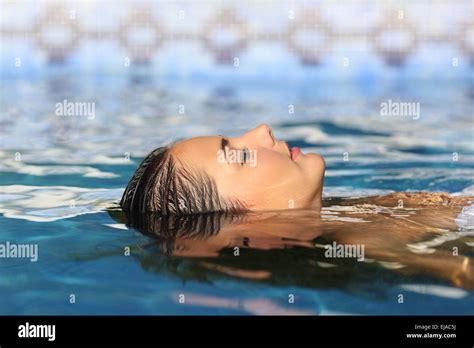 Person Floating In Water Side View Img Foxglove