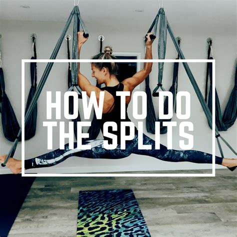 The Splits Challenge - How to Do the Splits | Flotality: Boutique Yoga Studio, Eversley