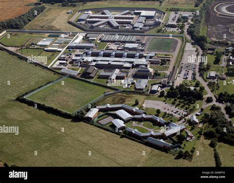 aerial view of Rainsbrook Secure Training Centre, HMP Onley & HMP Rye ...