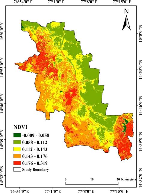 Normalized Difference Vegetation Index Download Scientific Diagram