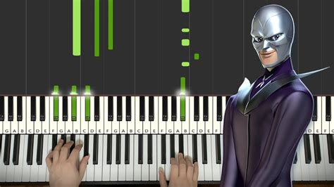 Hawk Moth Theme From Miraculous Ladybug Piano Tutorial Lesson Youtube