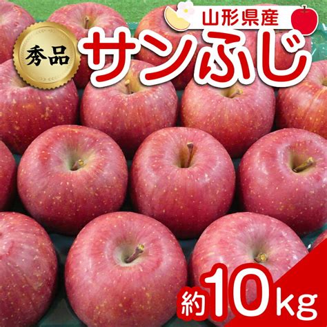 【楽天市場】【ふるさと納税】 【令和6年産先行予約】 りんご 「サンふじ」 約10kg 24～46玉 秀品 《令和6年12月上旬～令和7年