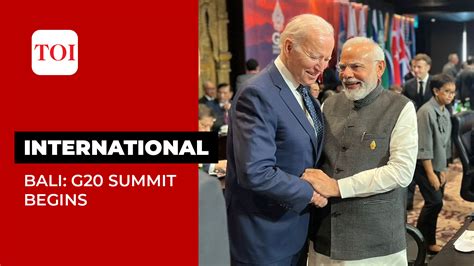 G20 Summit In Bali Pm Modi Meets Joe Biden Emmanuel Macron At Annual