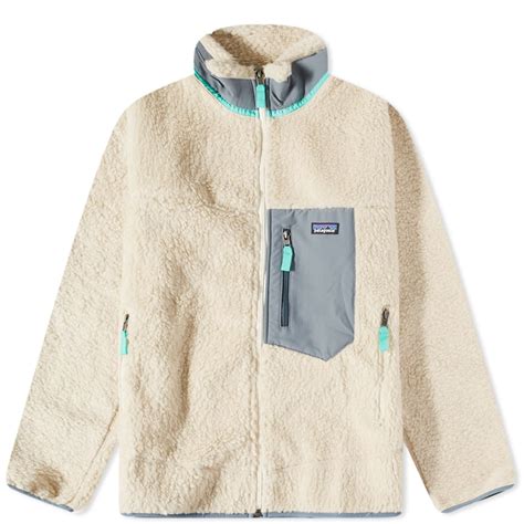 Patagonia Classic Retro X Jacket Dark Natural And Plume Grey End Gb