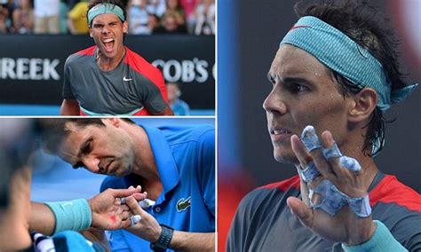 Rafael Nadal Suffers Horrific Looking Blisters During Australian Open