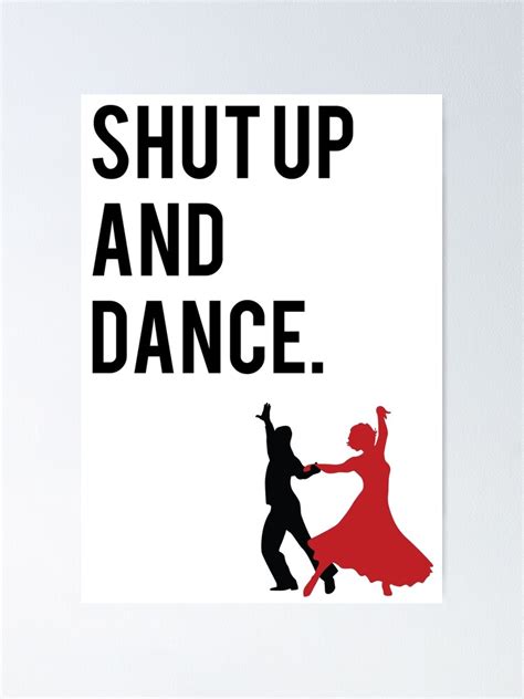 Shut Up And Dance With Me Walk The Moon Song Inspired Design Shutup And Danceshut Up And