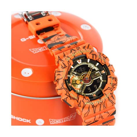 CASIO OROLOGIO G SHOCK X DRAGONBALL Z ORANGE Orologi Bowdoo