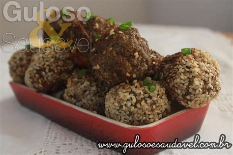 Bolinhos de Carne Recheados Assados na AirFryer Receitas Saudáveis