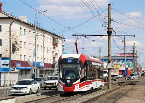 Улан-Удэ, 71-911ЕМ «Львёнок» № 07 — Фото — Городской электротранспорт