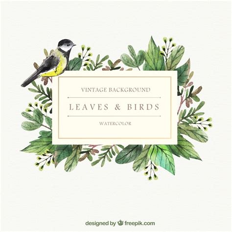 Premium Vector Hand Painted Natural Background