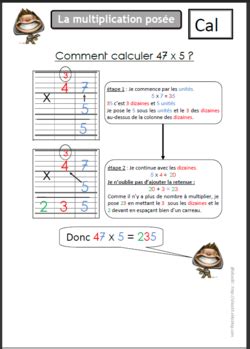 La Multiplication Pos E