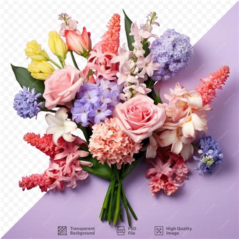 A bouquet of flowers from the garden of the month of may. | Premium AI ...