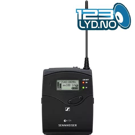 Sennheiser trådløst mic sett til kamera eller til våre høyttalere - 123 Lyd