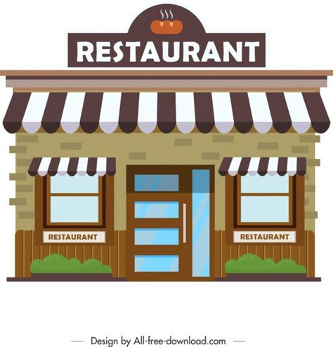 Animasi Gambar Kedai Makan Kartun / Gambar Kartun Restoran - Yoni Awan