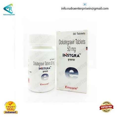 Instgra Dolutegravir Mg Tablets Tablet Treatment Hiv Infection