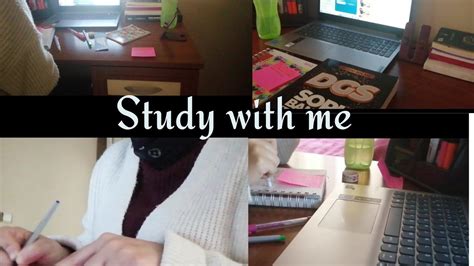 Study With Me Benimle Ders Al Ders Vlogu Sessizvlog Studywithme