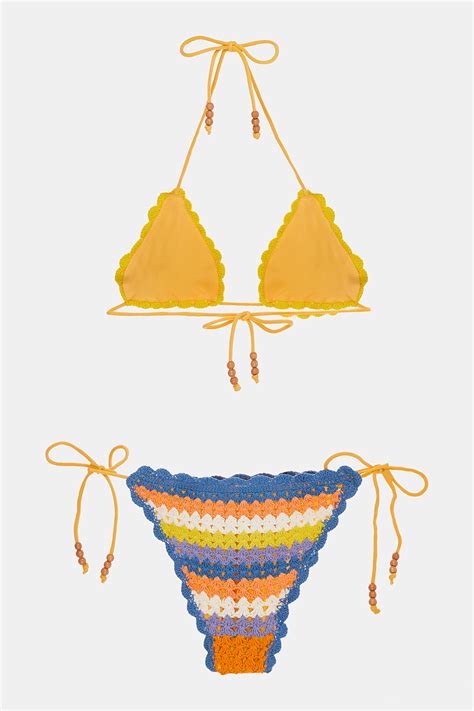 Kadın Its Now Cool Çok Renkli Desenli Bikini