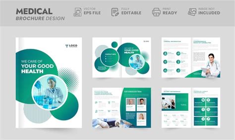 Premium Vector Medical Health Care Brochure Design Pages