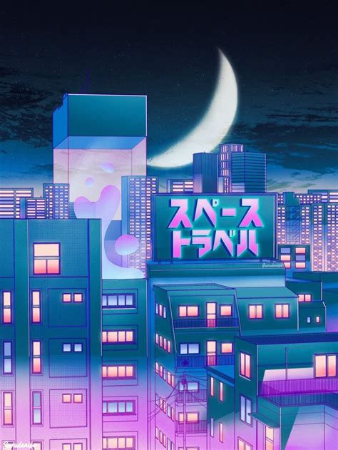 Surudenise Pastel Sunset Vaporwave Wallpaper Cute Anime Wallpaper