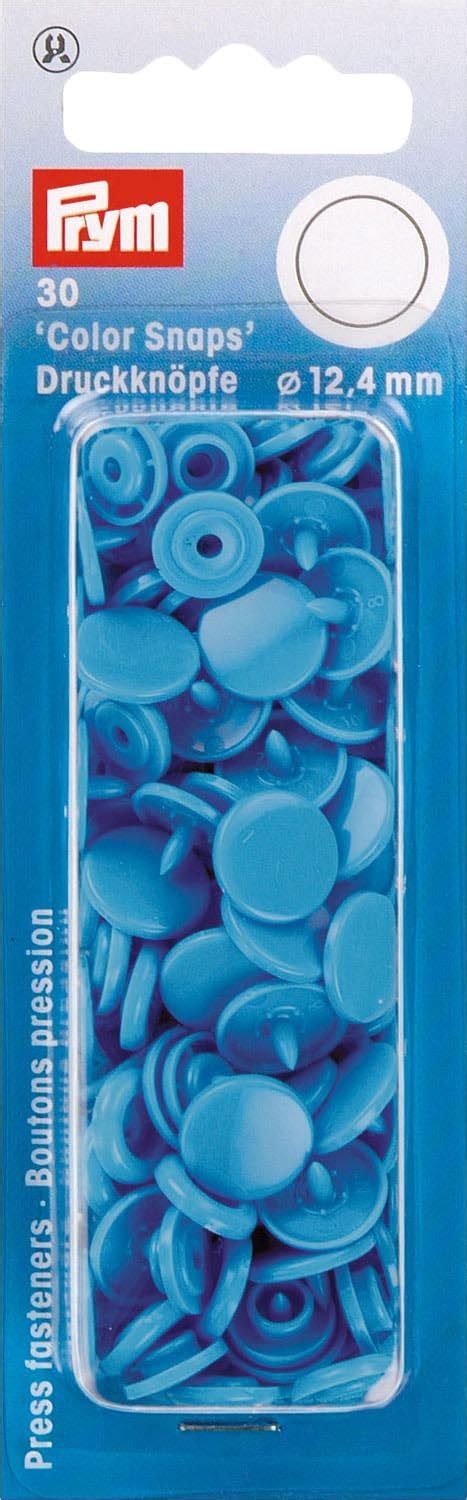 Boutons Pression Color Snaps Bleu D Acier 12 4 Mm